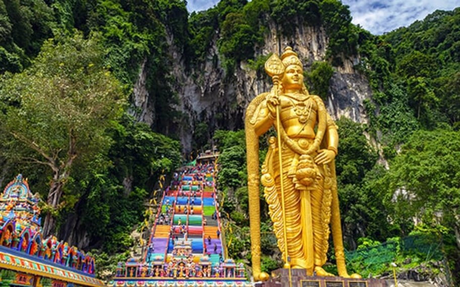 Kuala Lumpur Batu Caves Landscape Image
